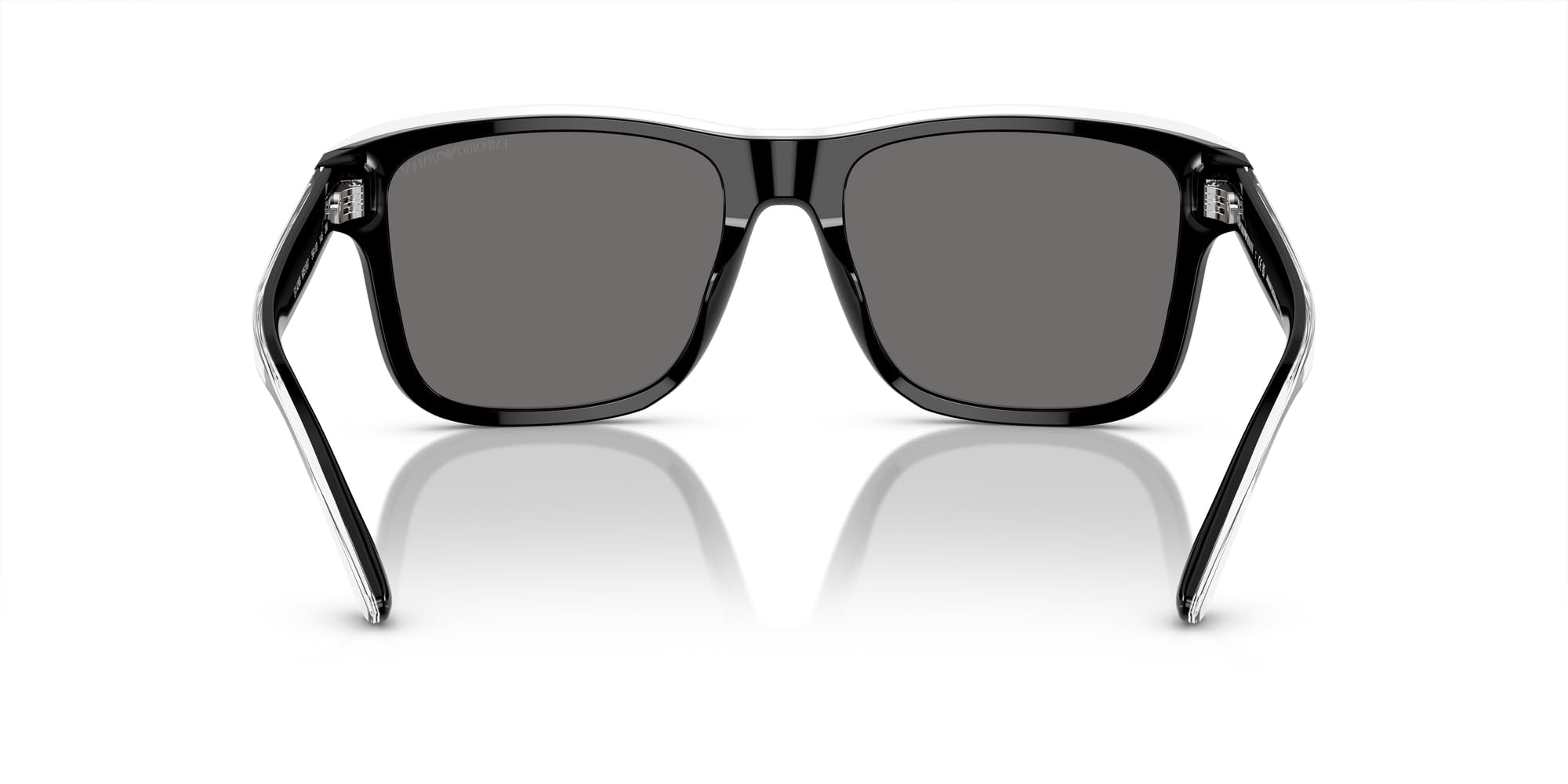 SHINY BLACK TOP CRYSTAL | DARK GREY POLARIZED