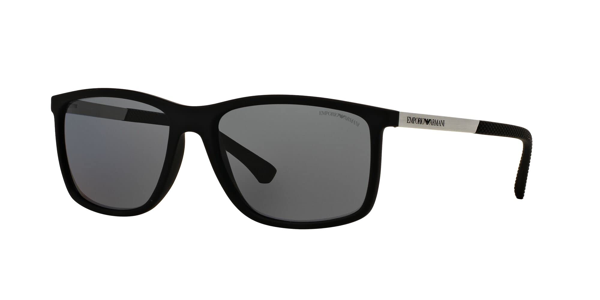 BLACK MATTE RUBBER | GREY POLARIZED