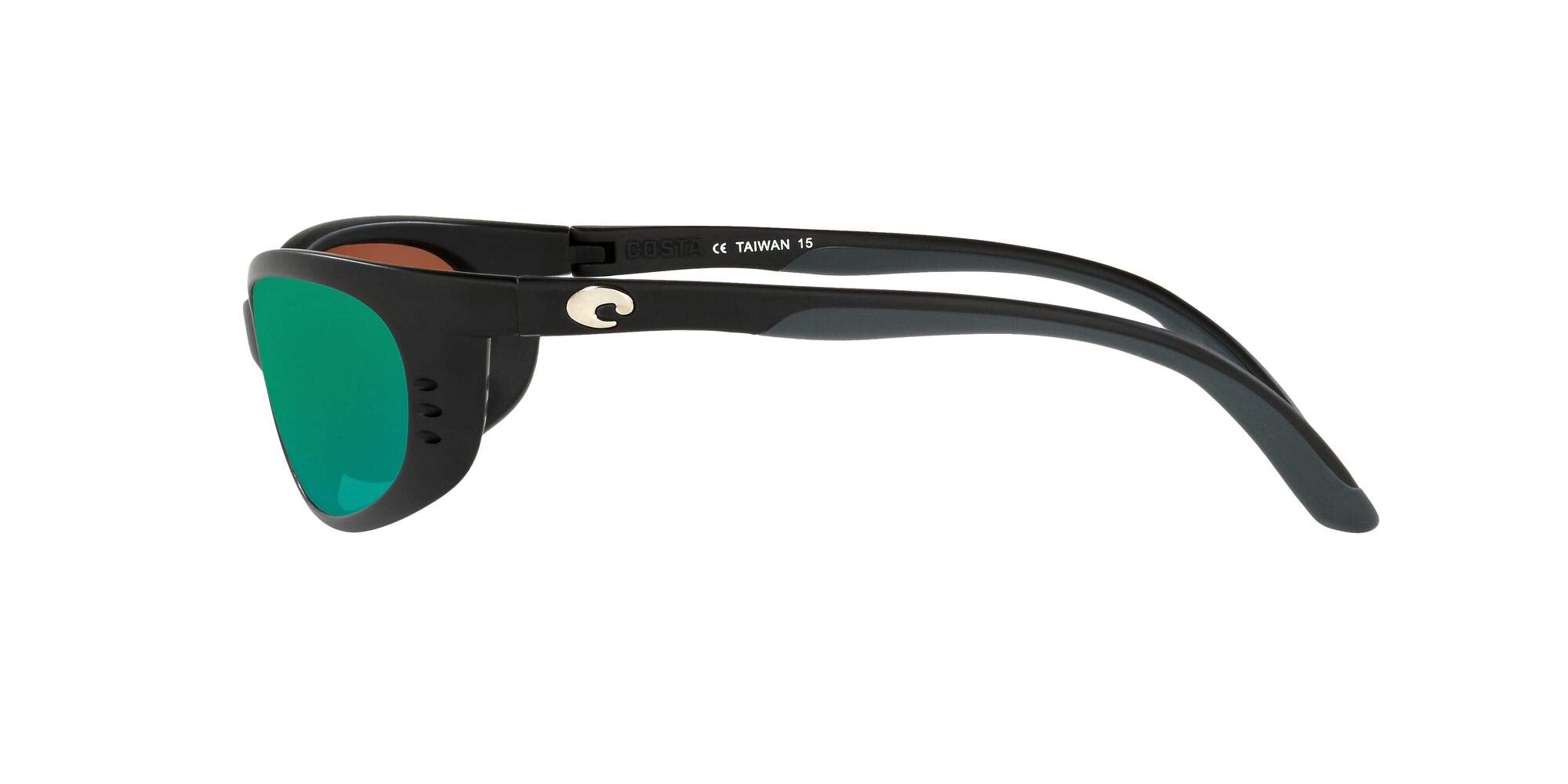 MATTE BLACK | GREEN MIRROR