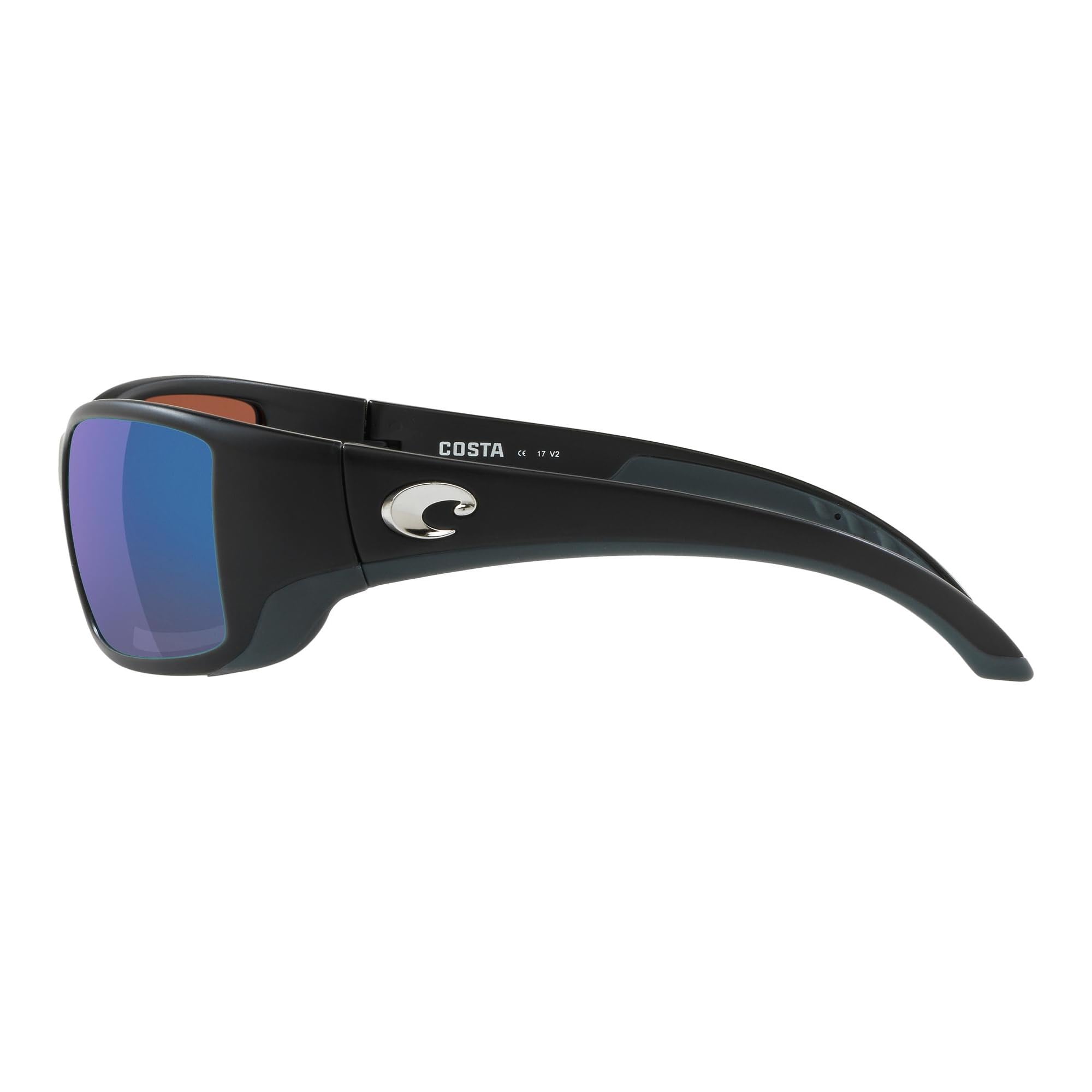 MATTE BLACK | GREEN MIRROR