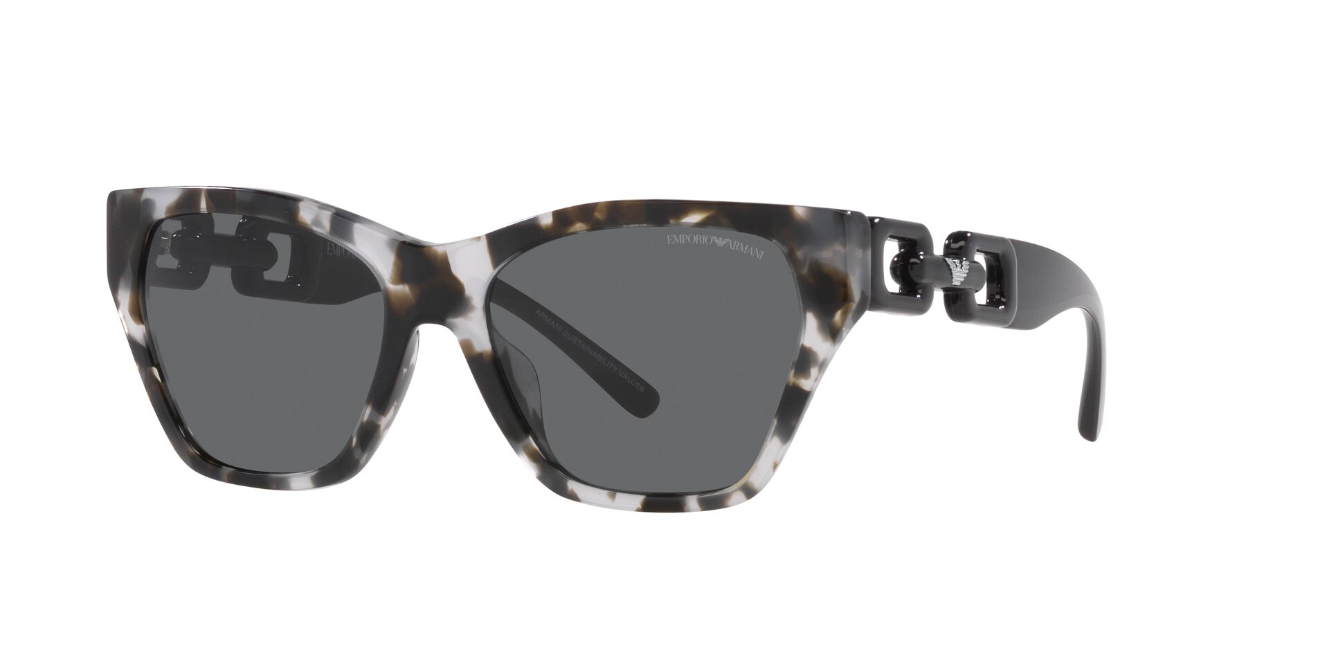 SHINY GREY HAVANA | DARK GREY