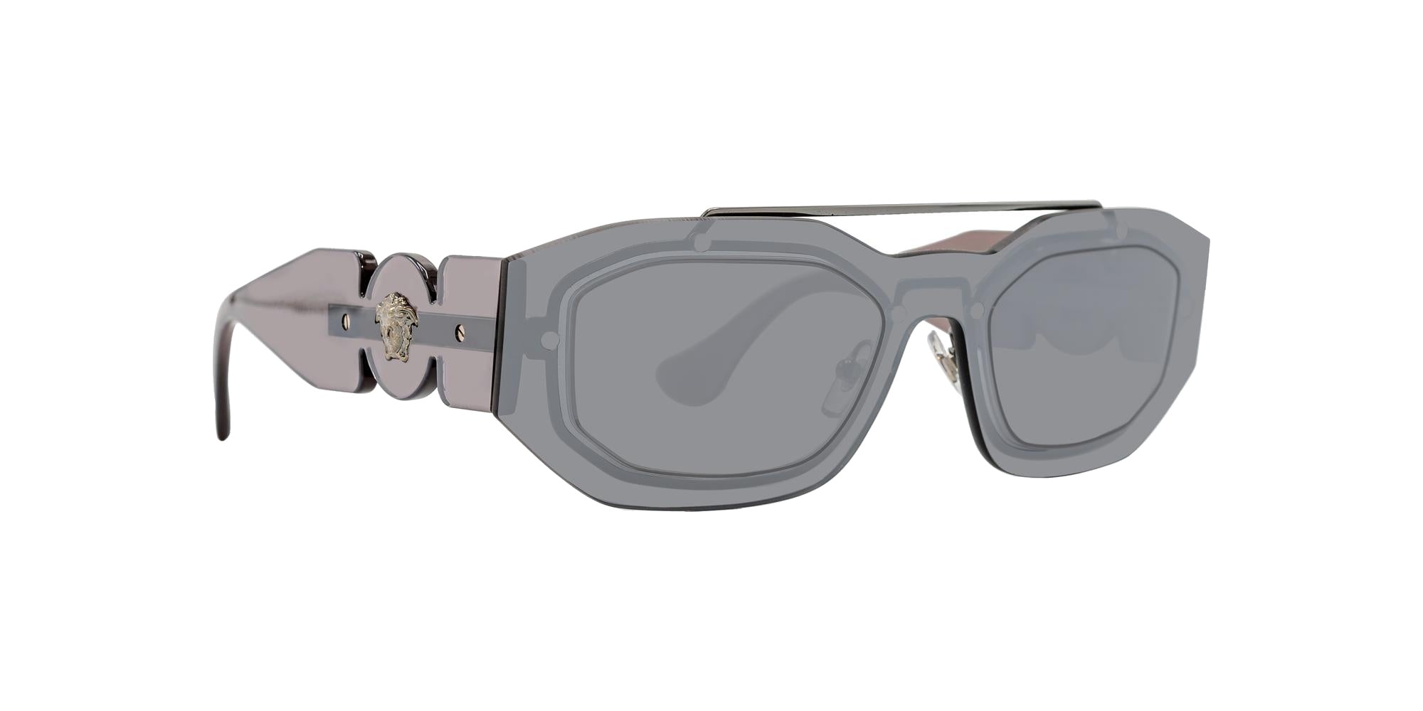 TRANSLUCENT GREY MIRROR SILVER