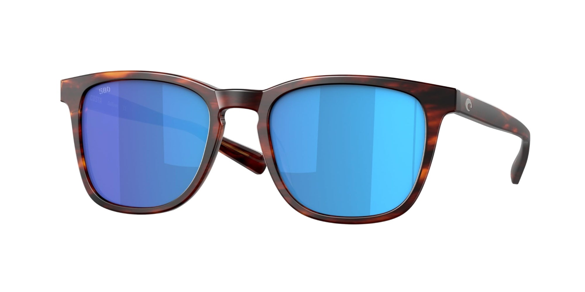MATTE TORTOISE | BLUE MIRROR