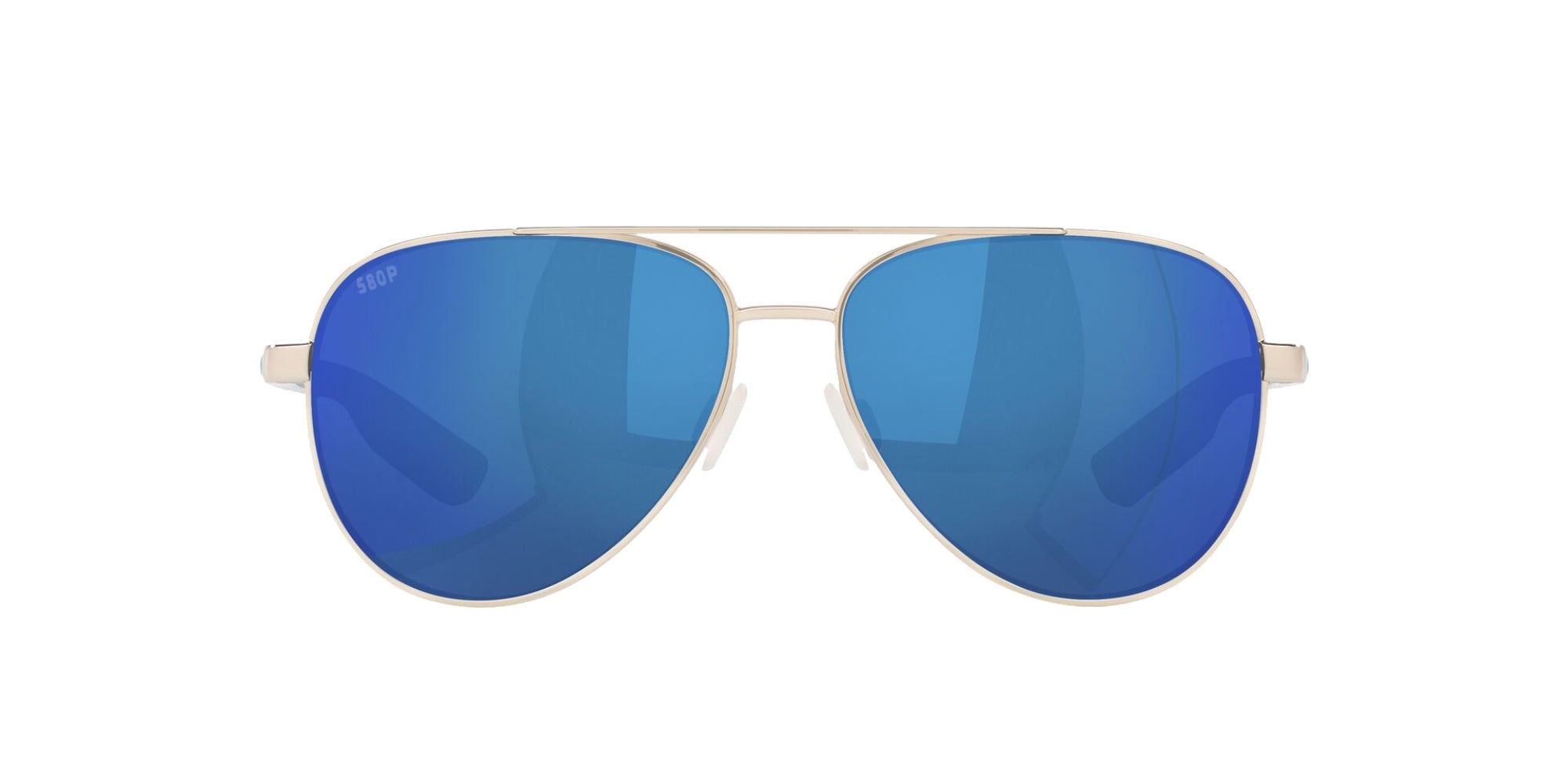 (400218) SHINY SILVER | BLUE MIRROR