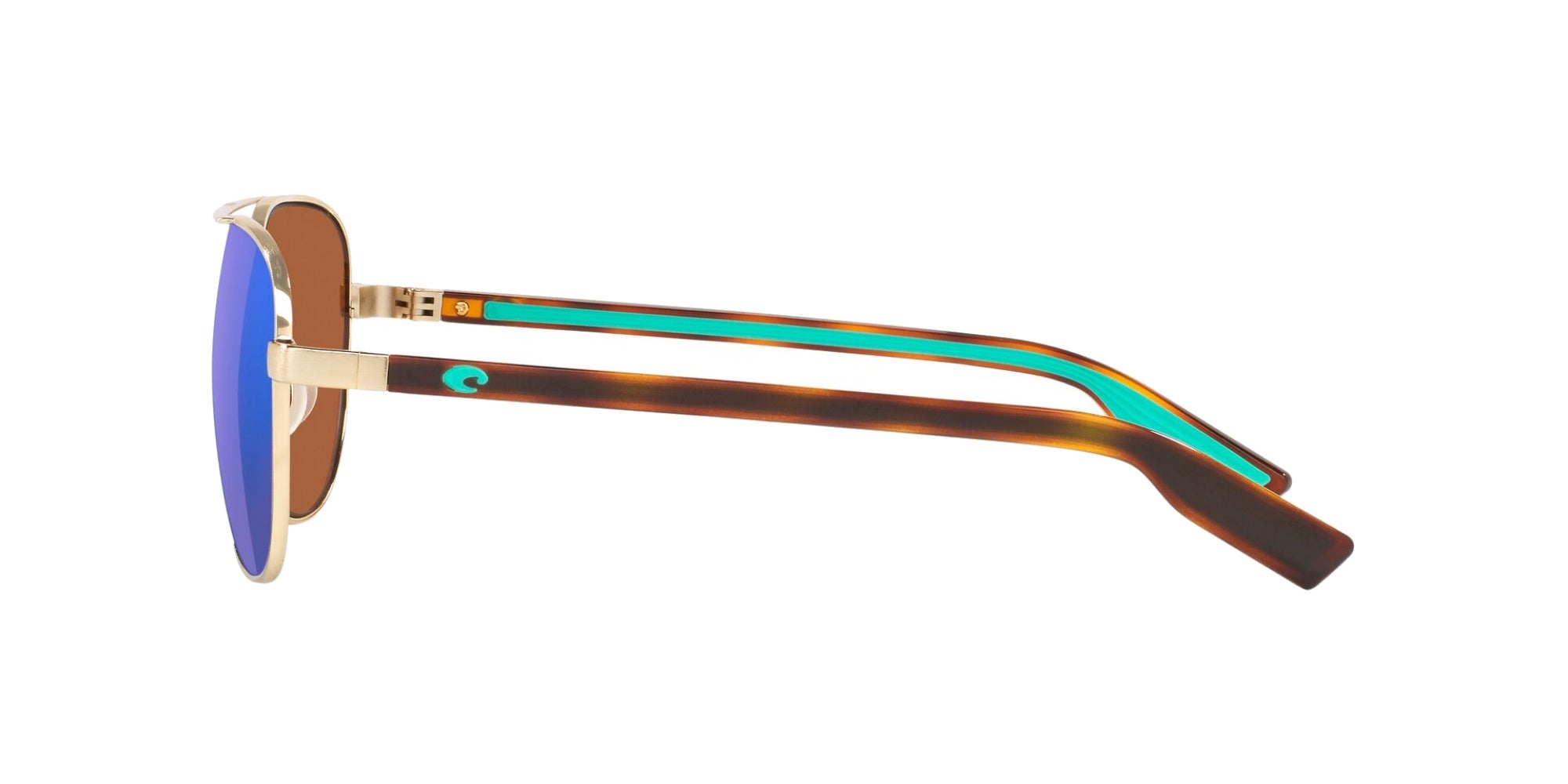 (400202) BRUSHED GOLD | GREEN MIRROR