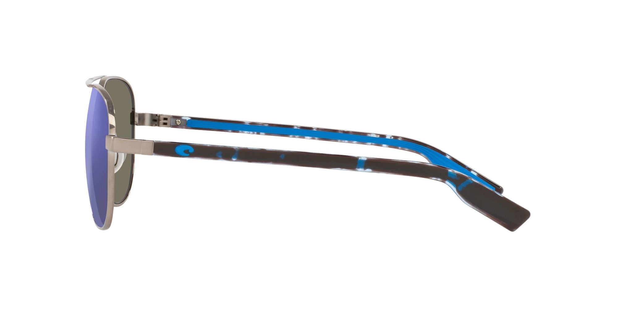 (400211) BRUSHED GUNMETAL | BLUE MIRROR