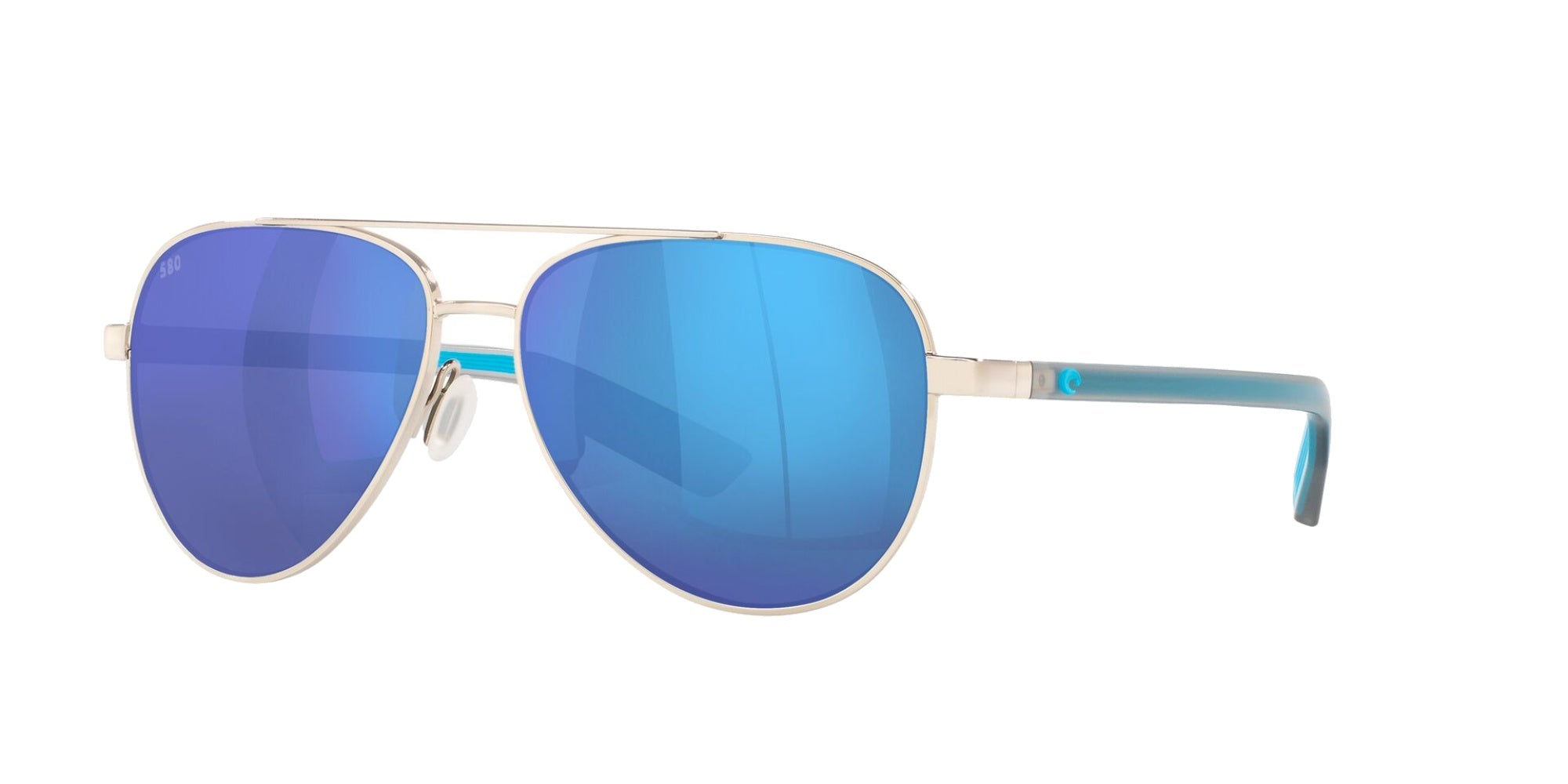 (400209) SHINY SILVER | BLUE MIRROR