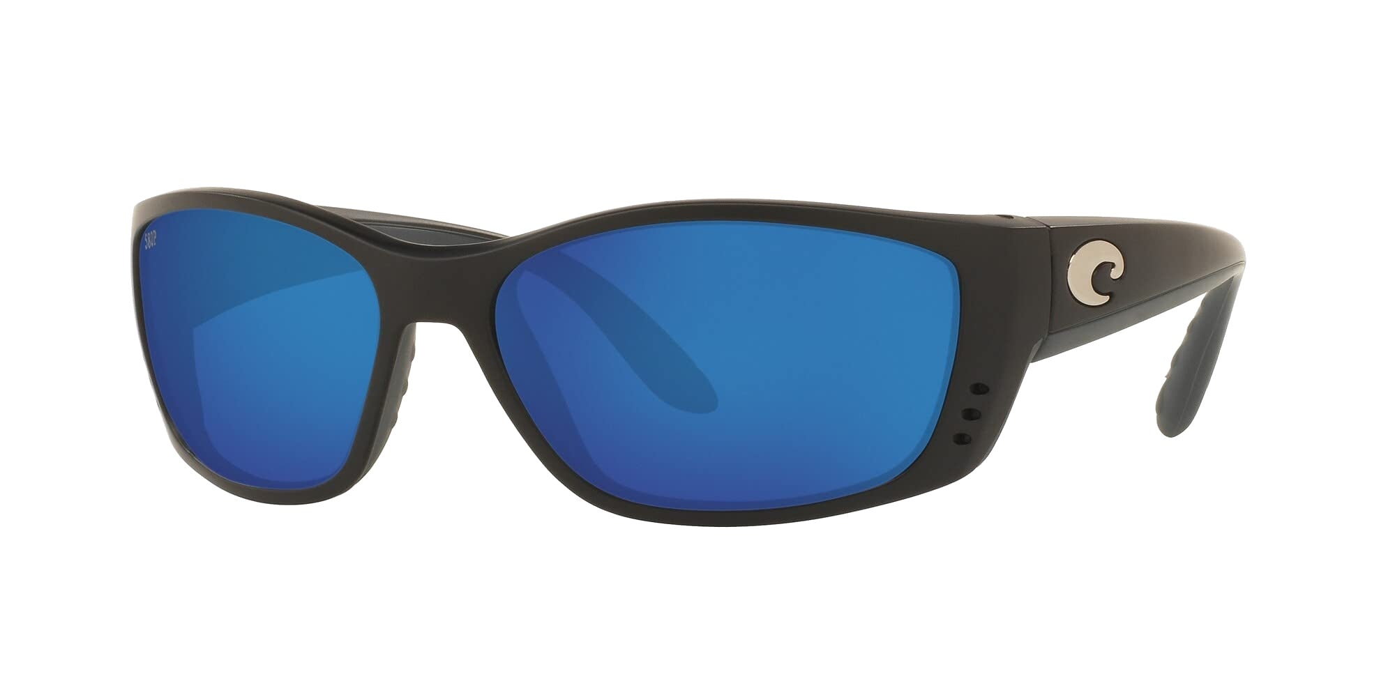 (000306) MATTE BLACK | BLUE MIRROR MATTE
