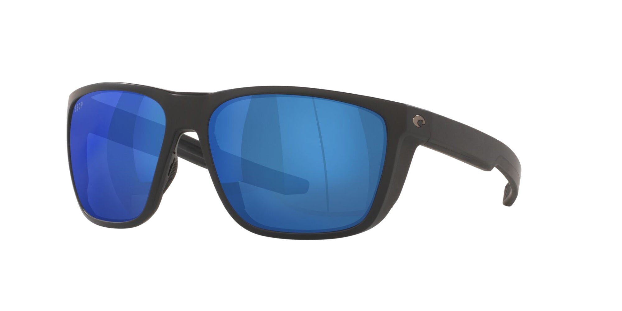(900217) MATTE BLACK | BLUE MIRROR