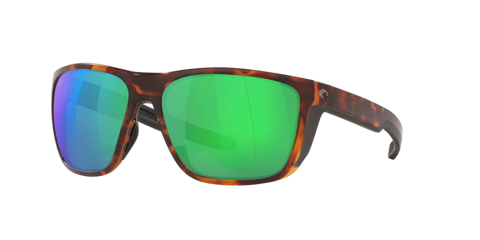 (900203) MATTE TORTOISE | GREEN MIRROR