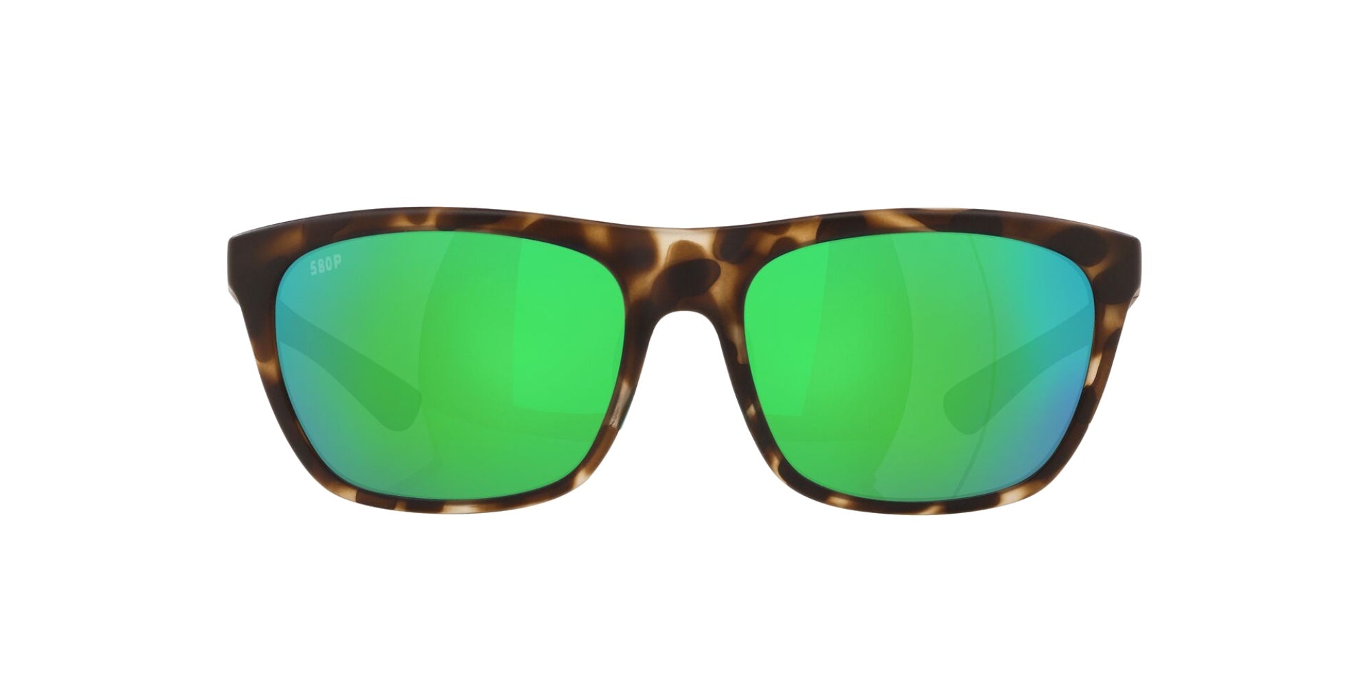 (900508) MATTE SHADOW TORTOISE | GREEN MIRROR