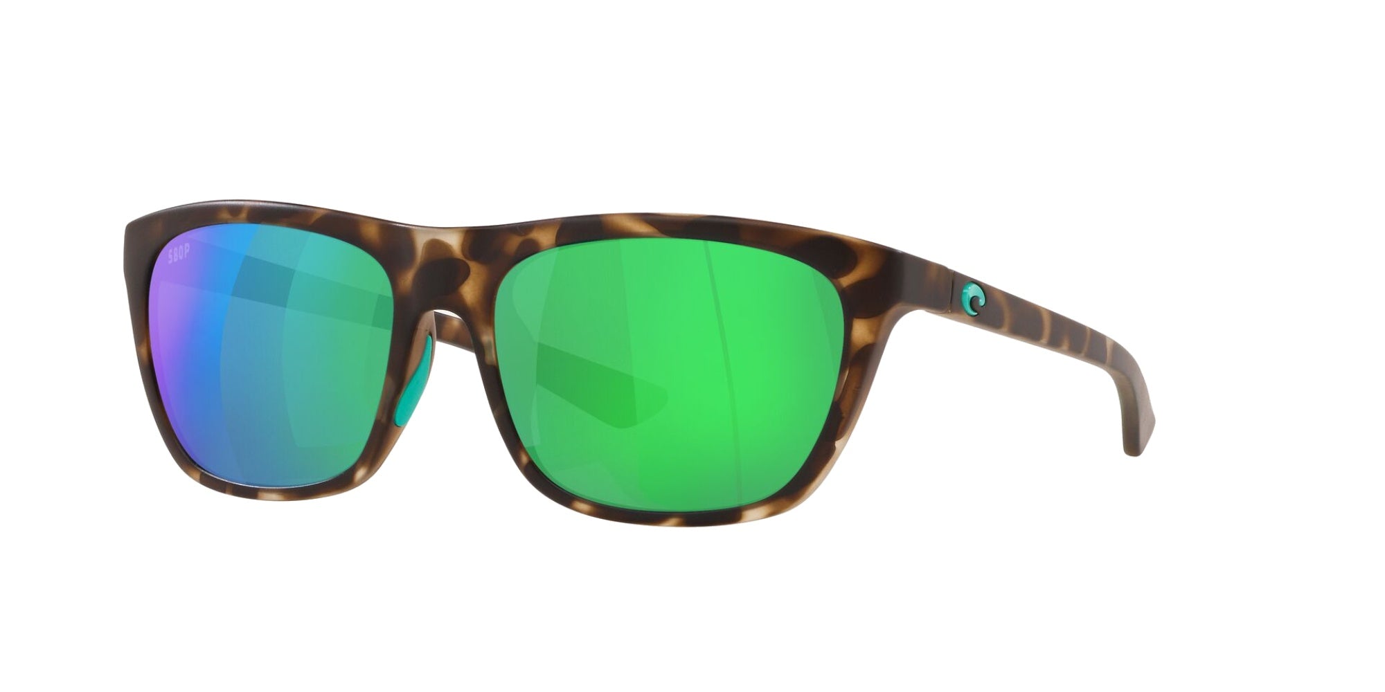 (900508) MATTE SHADOW TORTOISE | GREEN MIRROR