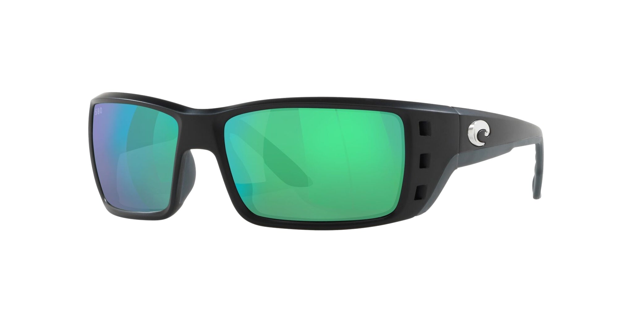 (902220) MATTE BLACK | GREEN MIRROR