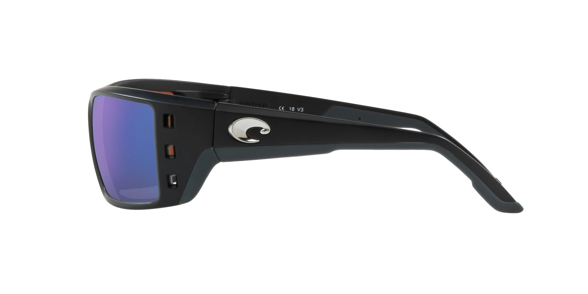 (902220) MATTE BLACK | GREEN MIRROR