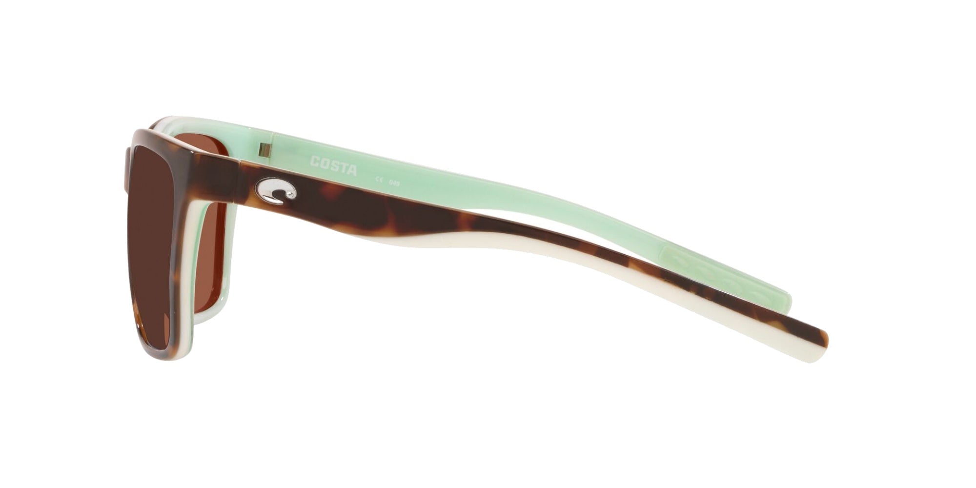 (903701) SHINY TORTOISE WHITE SEAFOAM | COPPER