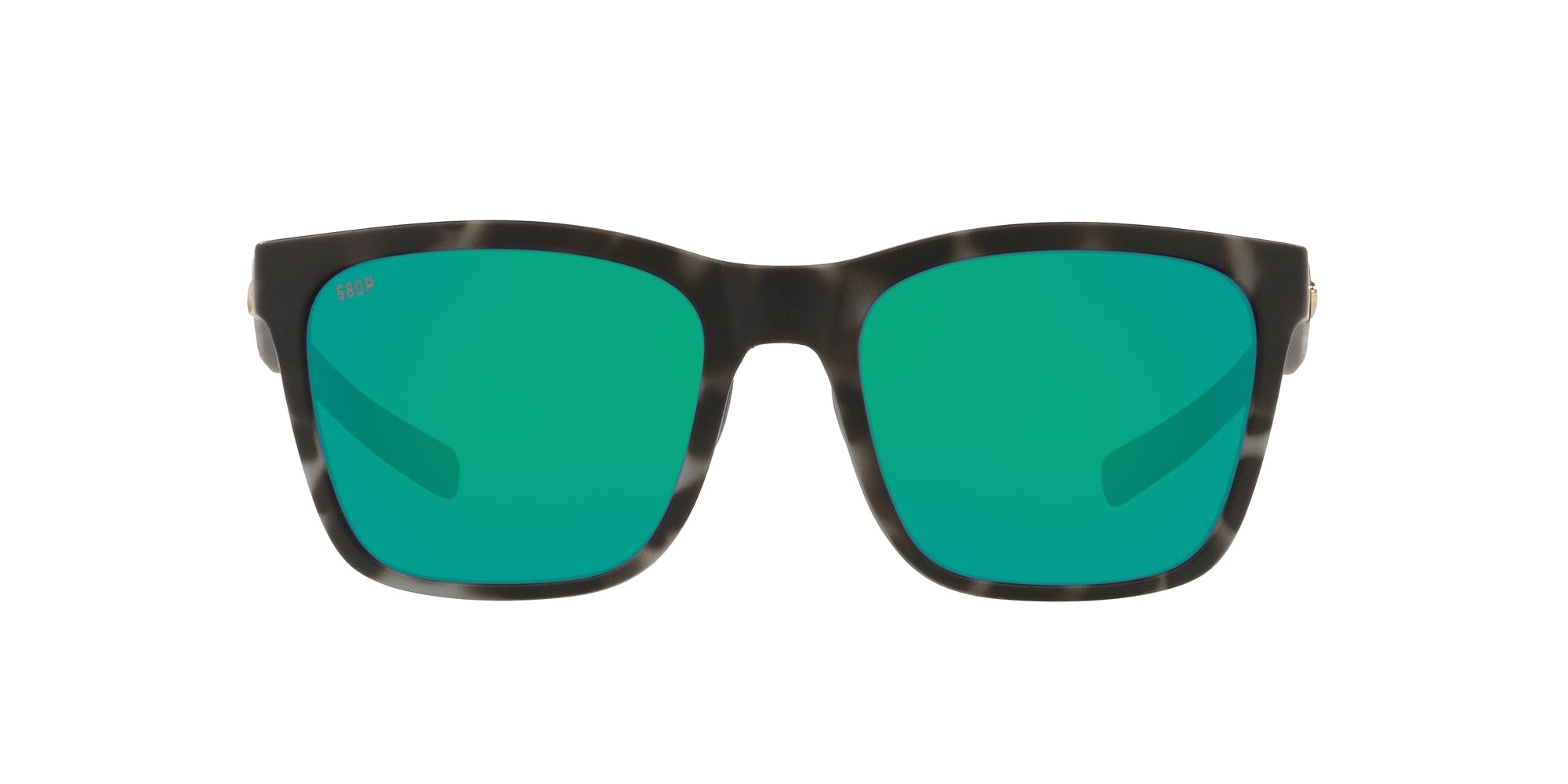 (903711) MATTE GRAY TORTOISE | GREEN MIRROR