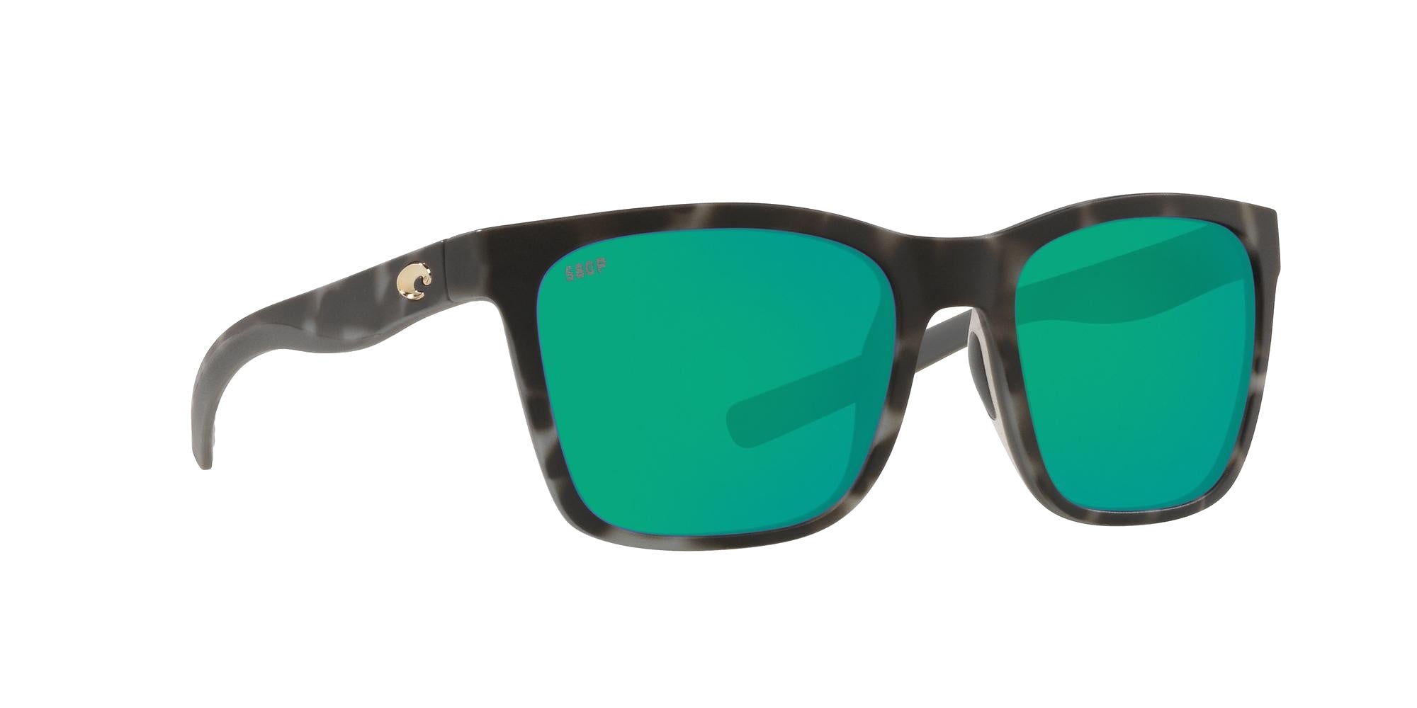 (903711) MATTE GRAY TORTOISE | GREEN MIRROR