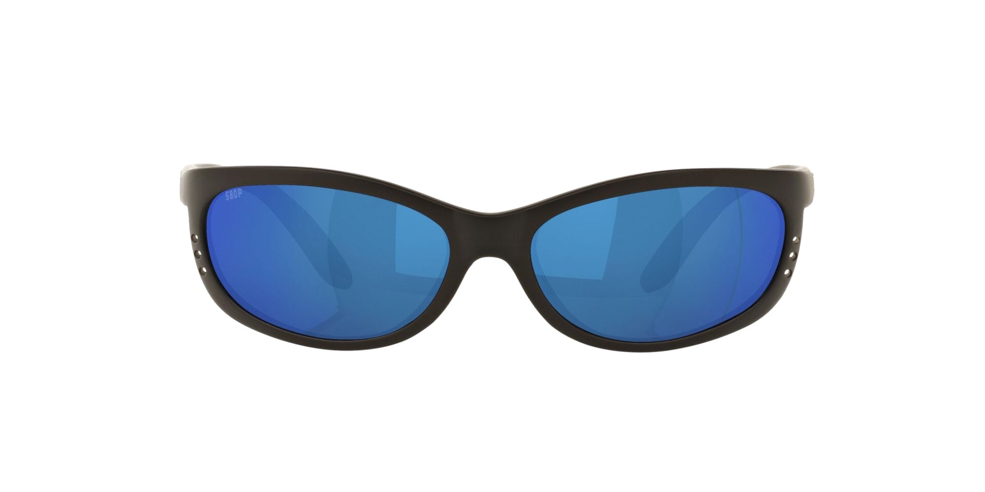 (905806) MATTE BLACK | BLUE MIRROR