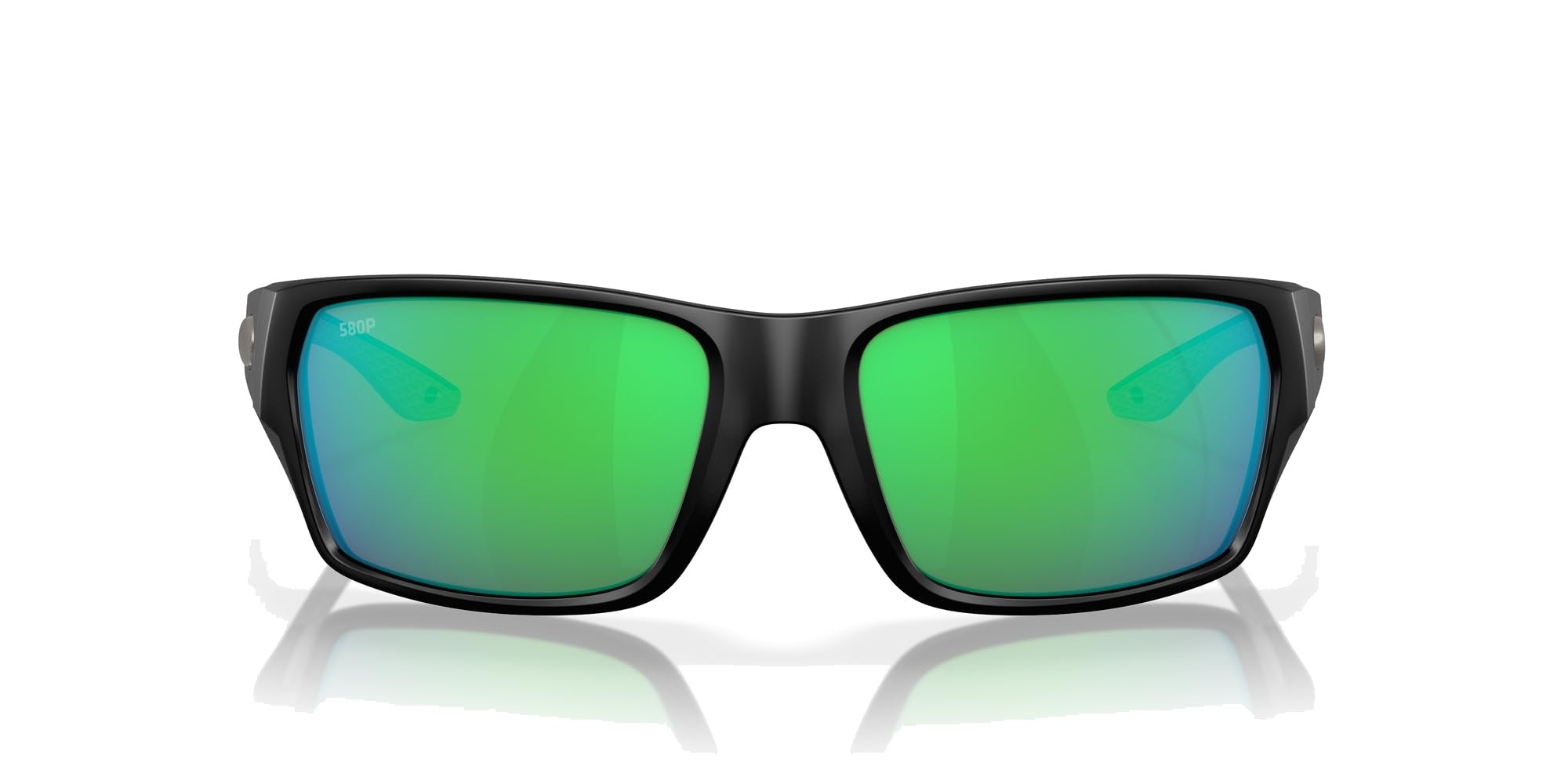 (911307) MATTE BLACK | GREEN MIRROR