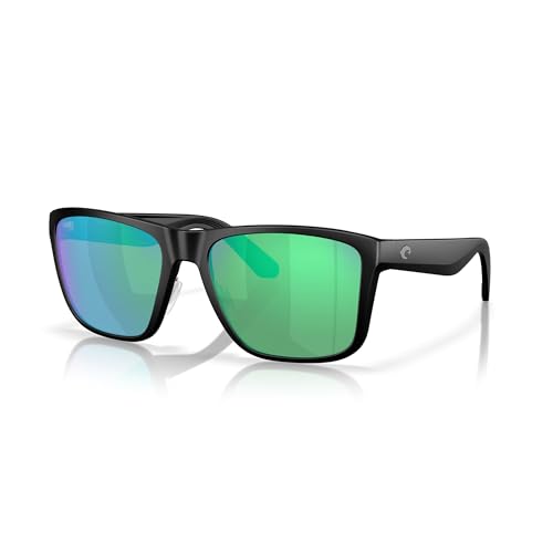 MATTE BLACK | GREEN MIRROR