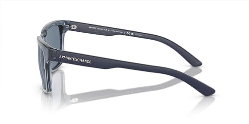 SHINY TRANSPARENT BLUE | DARK BLUE POLARIZED