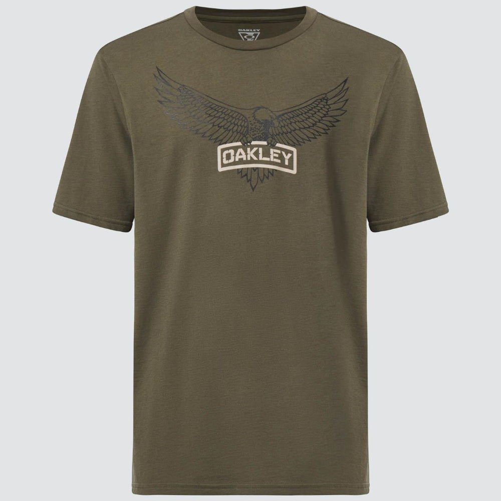 SI EAGLE TAB TEE FOA402827 OAKLEY T-SHIRTS