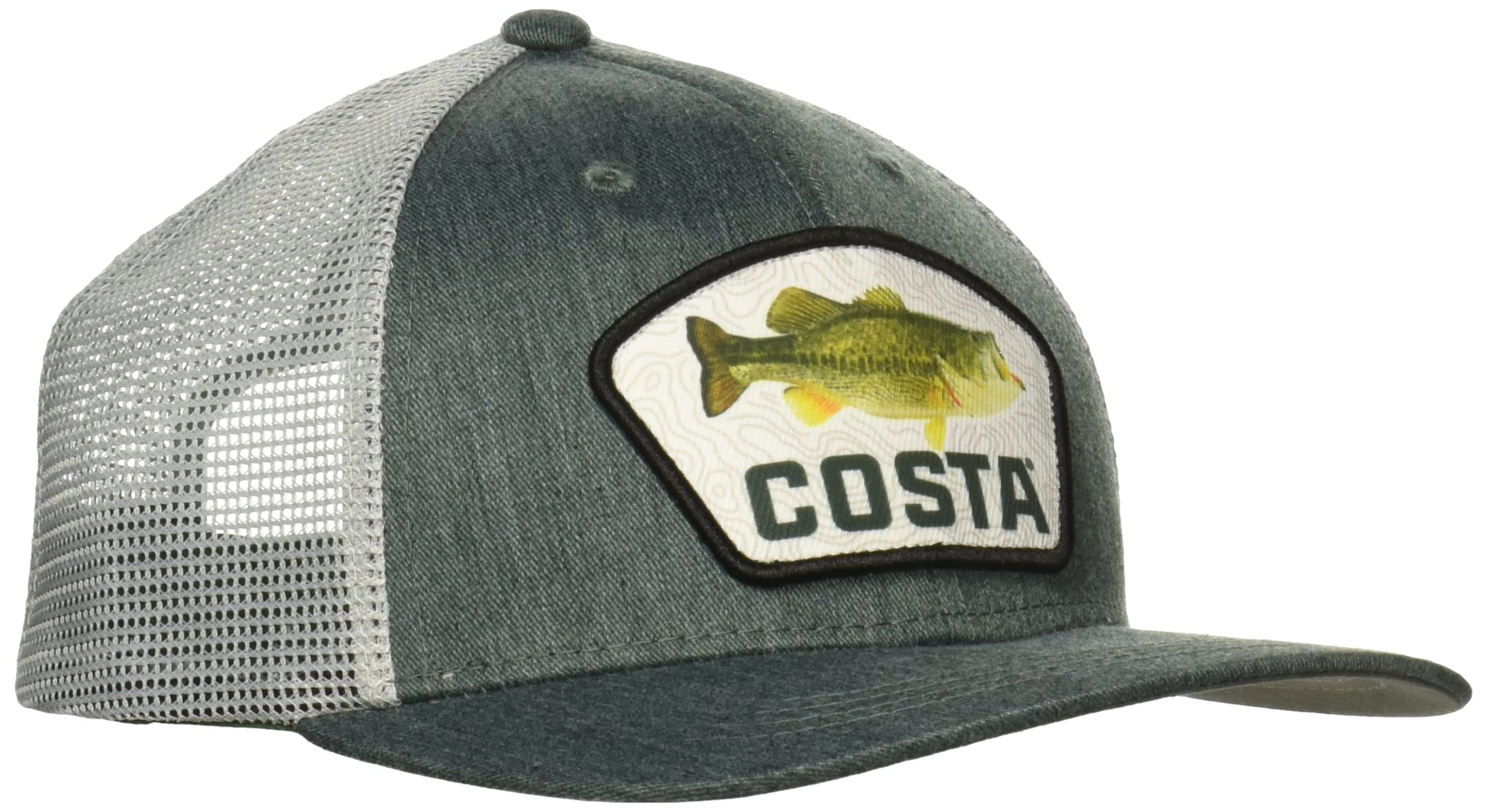 XL FIT TRUCKER PATCH BASS FQS900031 COSTA HATS