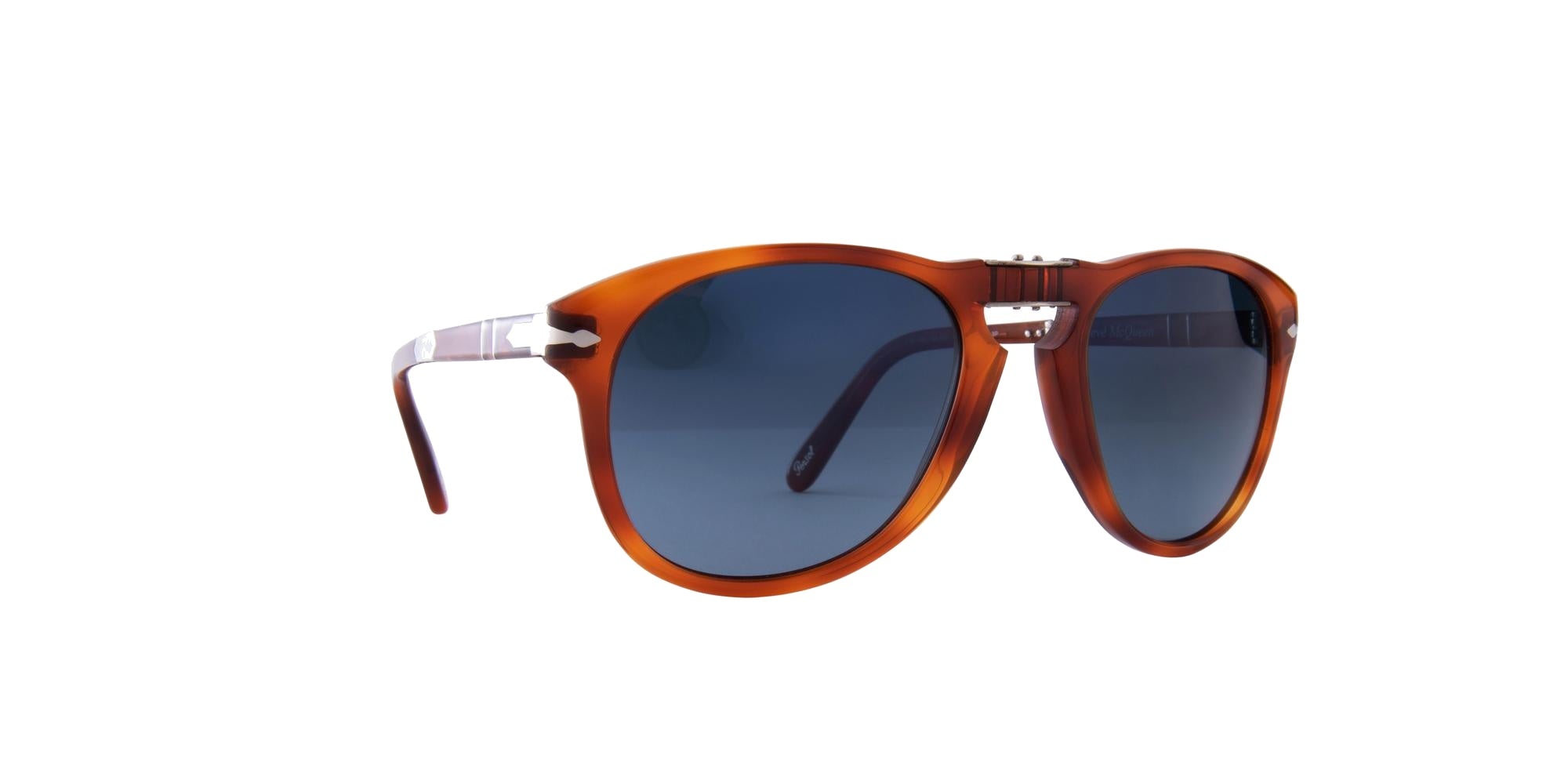 LIGHT HAVANA | CRYSTAL GRADIENT BLUE POLAR