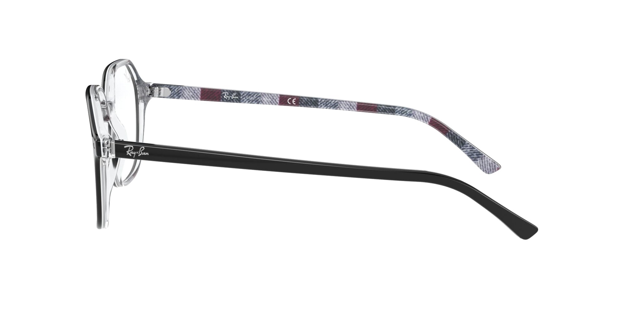 BLACK CHEVRON GREY BURGUNDY | TRANSLUCENT