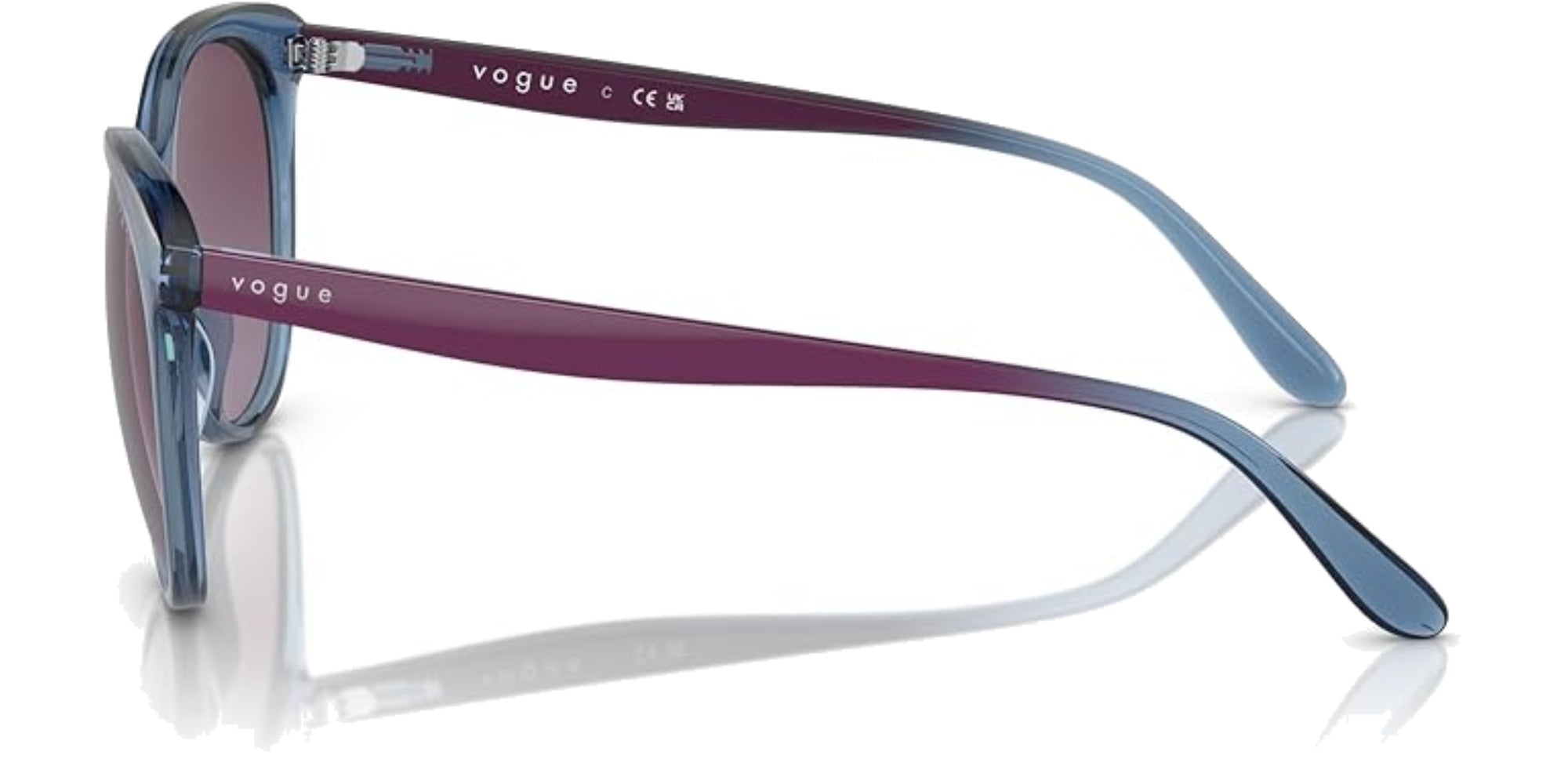 TRANSLUCENT LIGHT BLUE | VIOLET GRADIENT