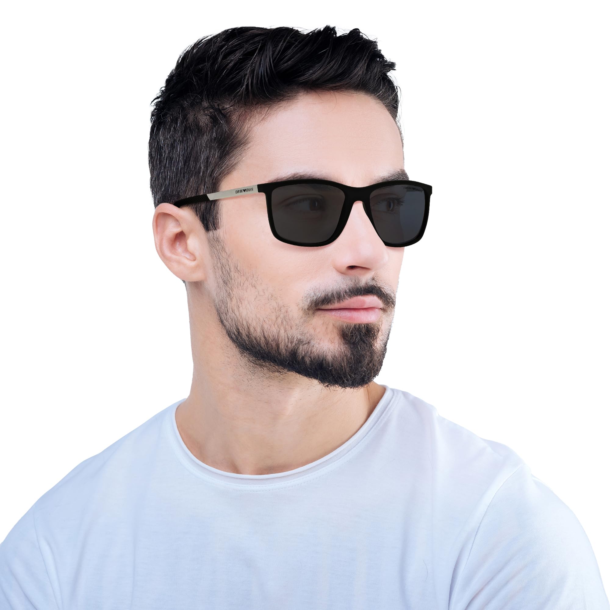 BLACK MATTE RUBBER | GREY POLARIZED