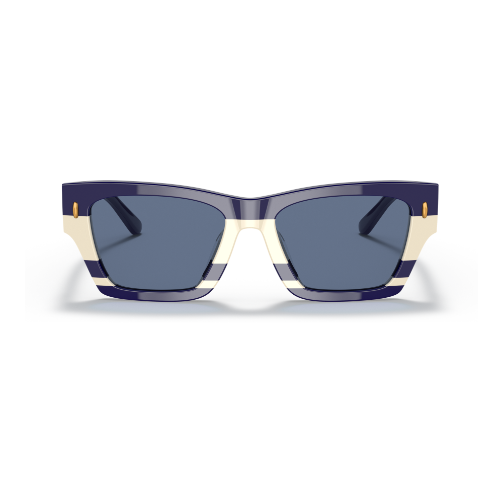 NAVY IVORY VINTAGE STRIPES | SOLID NAVY