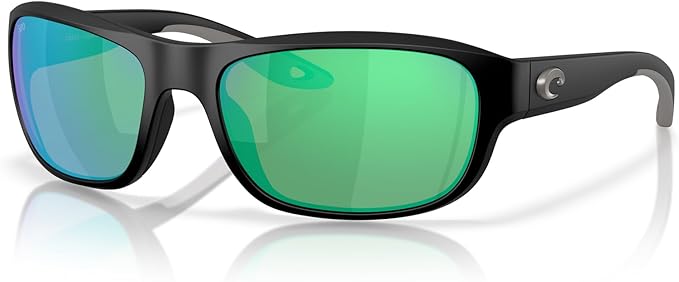 MATTE BLACK | GREEN MIRROR