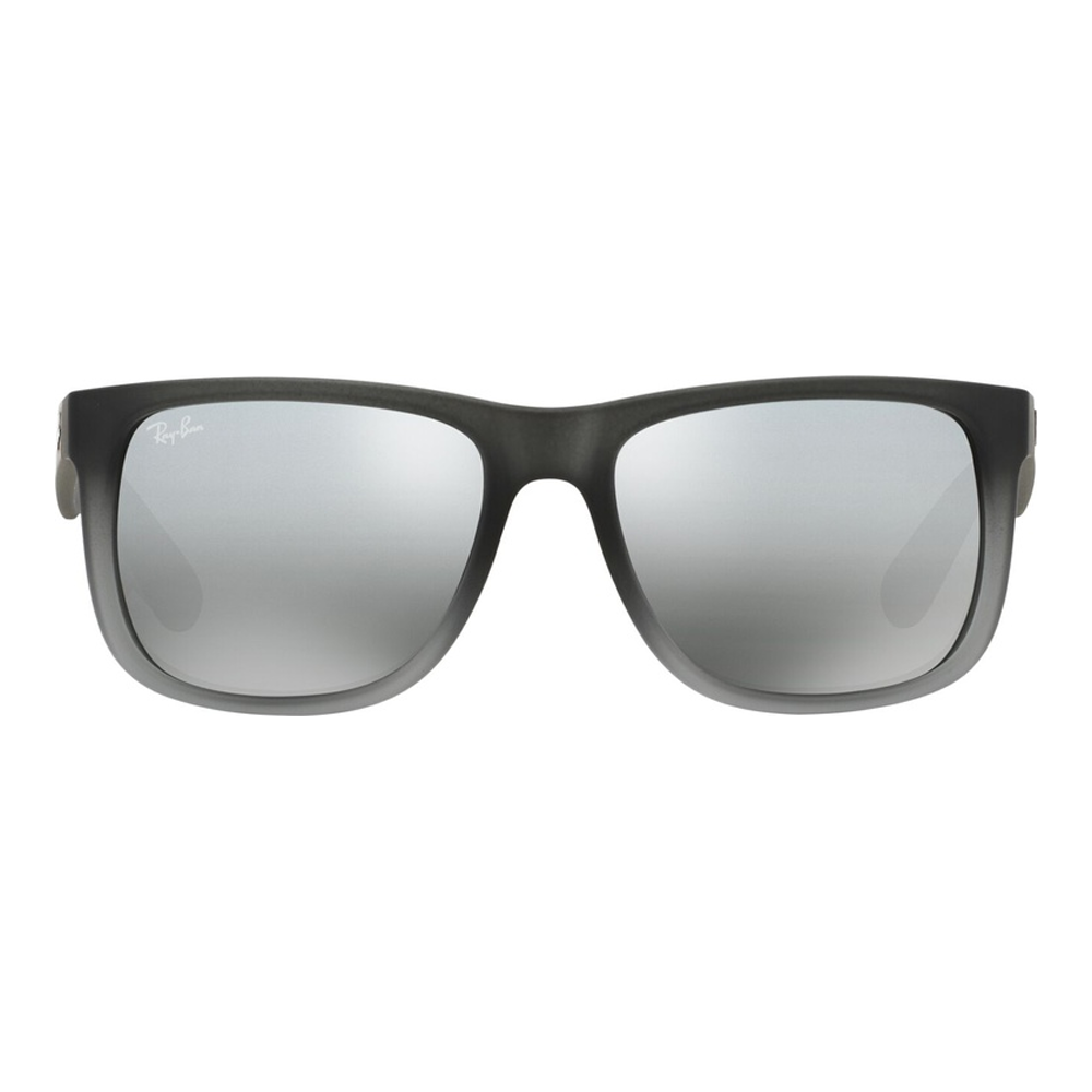 RUBBER GREY ON CLEAR GREY | GREY MIRROR SILVER GRADIENT
