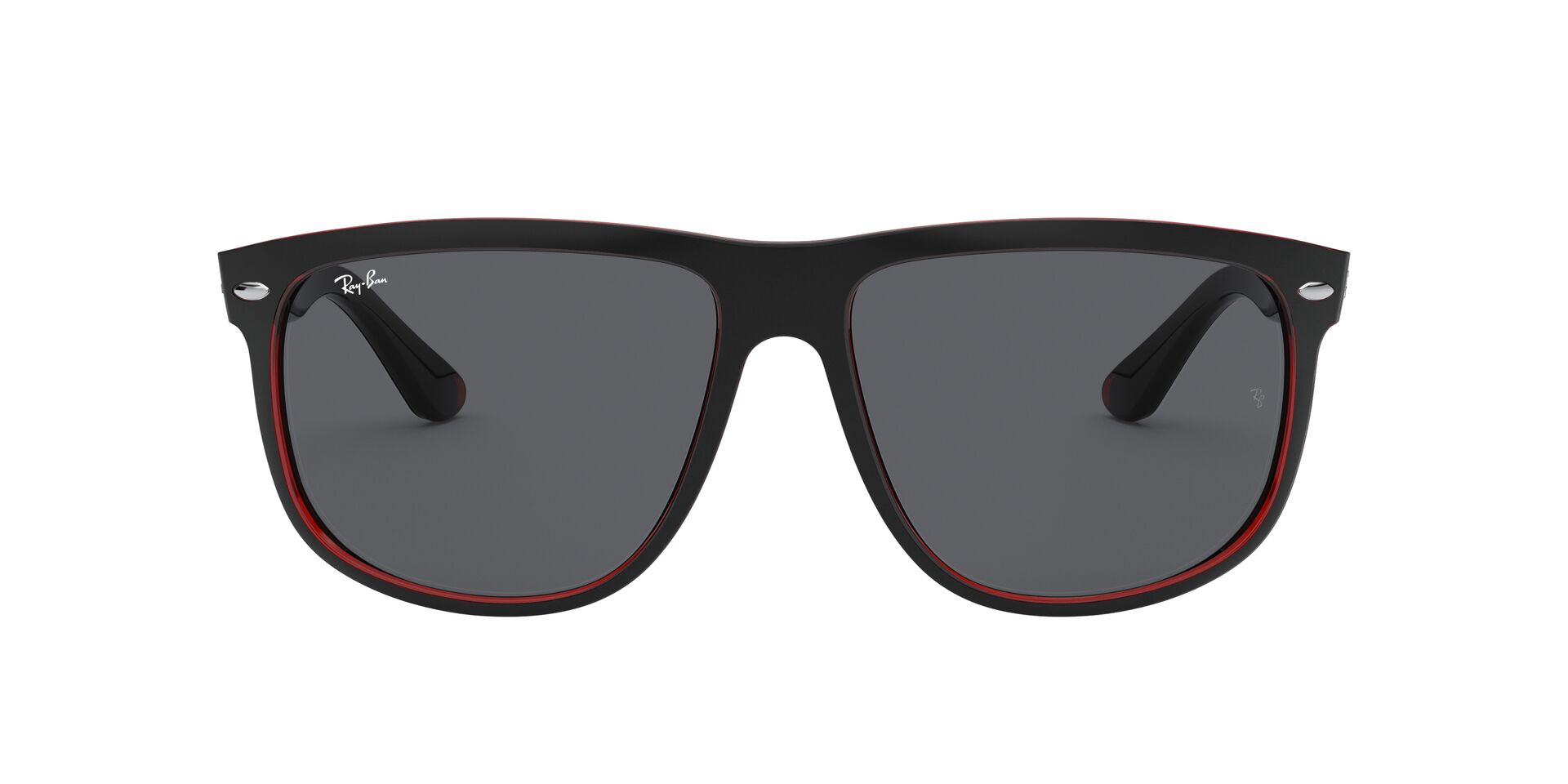 MATTE BLACK TRANSLUCENT RED | DARK GREY
