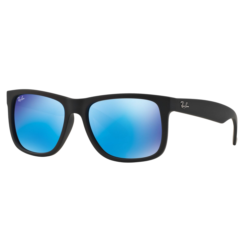 RUBBER BLACK | BLUE FLASH