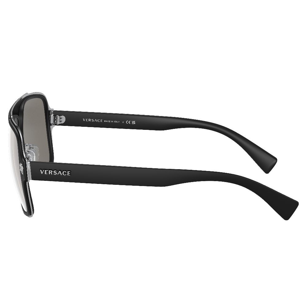 MATTE BLACK | LIGHT GREY MIRROR SILVER