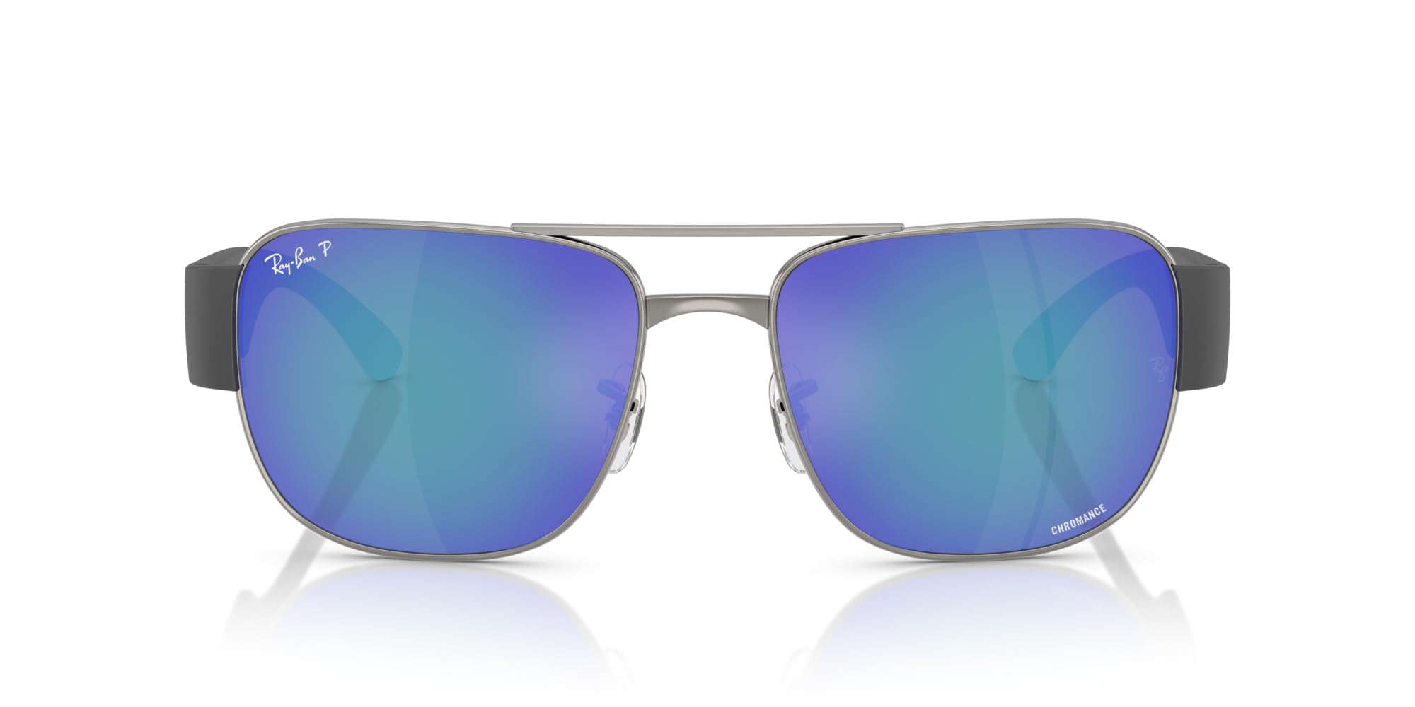 GUNMETAL | POLAR GREY MIRROR BLUE