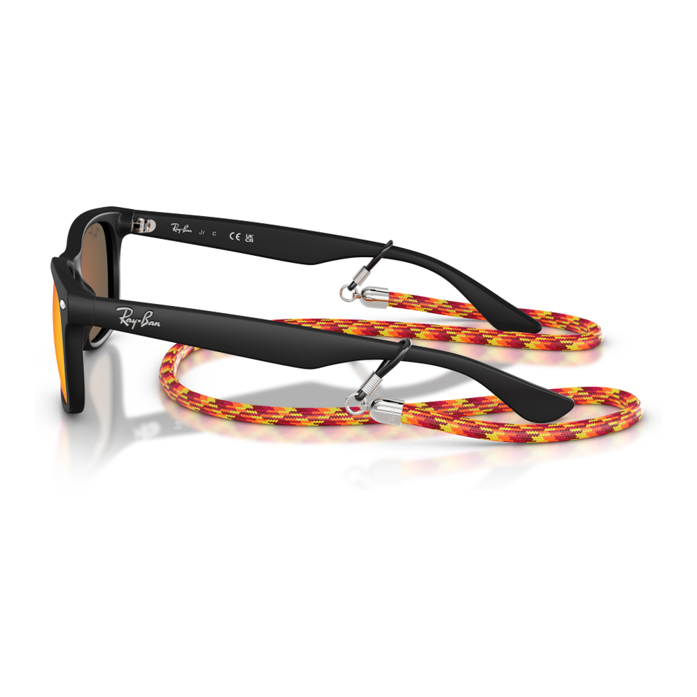 RUBBER BLACK | BROWN MIRROR ORANGE