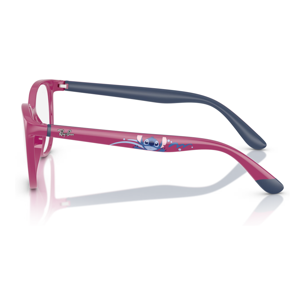 FUCSIA WITH RUBBER BLUE | DEMO LENS