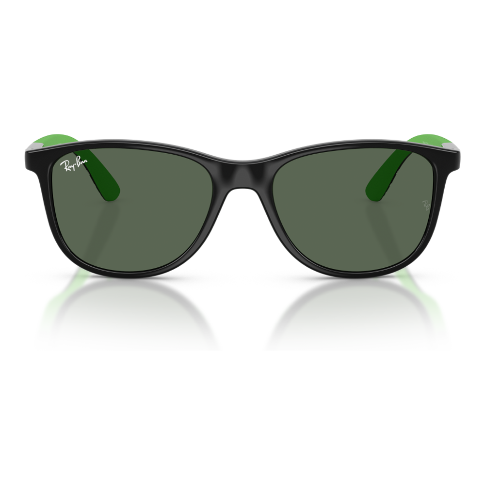 BLACK WITH RUBBER GREEN | DARK GREEN