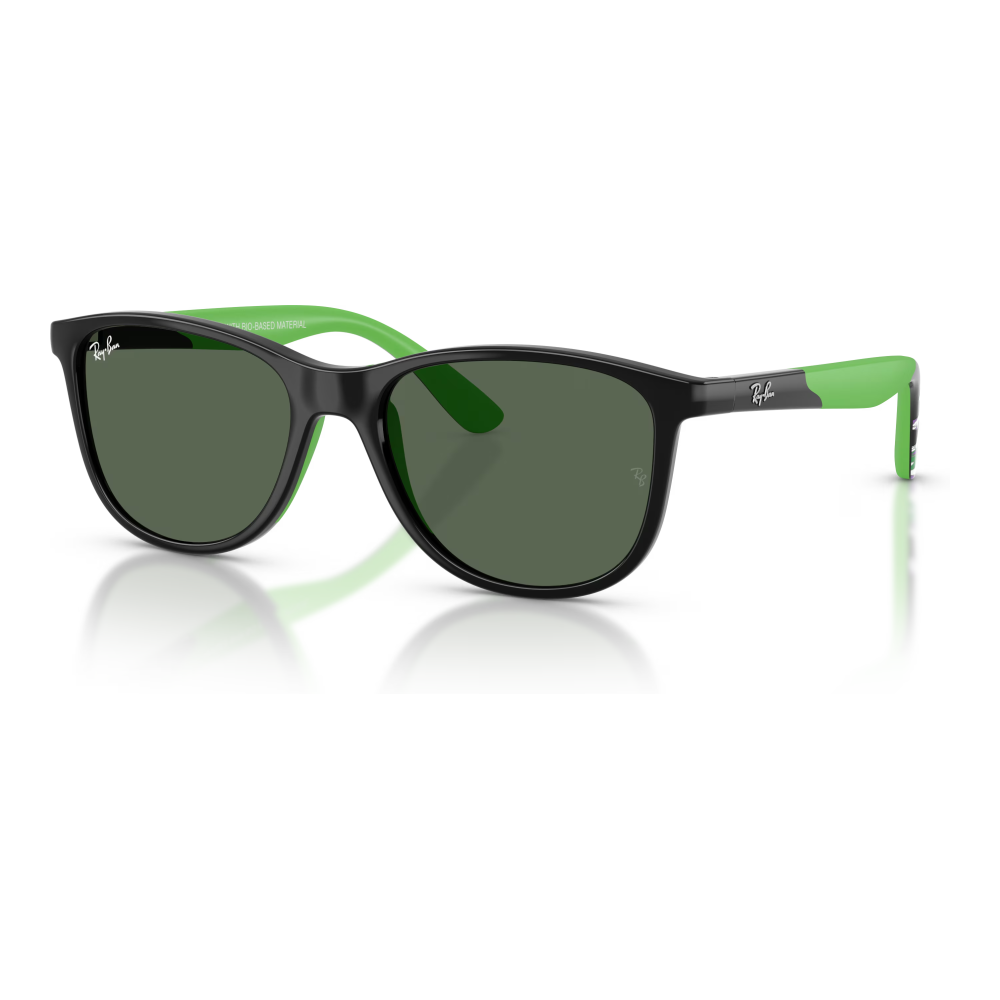 BLACK WITH RUBBER GREEN | DARK GREEN