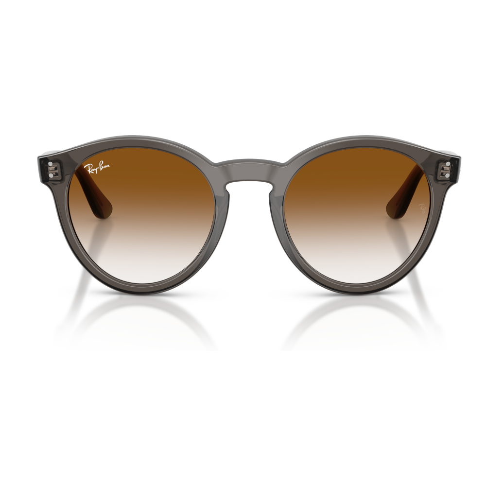 TRANSPARENT DARK GREY | CLEAR GRADIENT BROWN