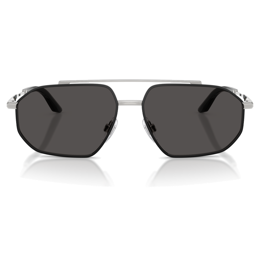 SILVER/MATTE BLACK | DARK GREY