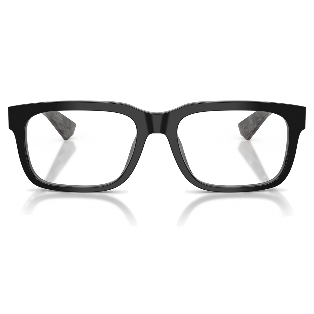 BLACK ON GREY HAVANA | DEMO LENS