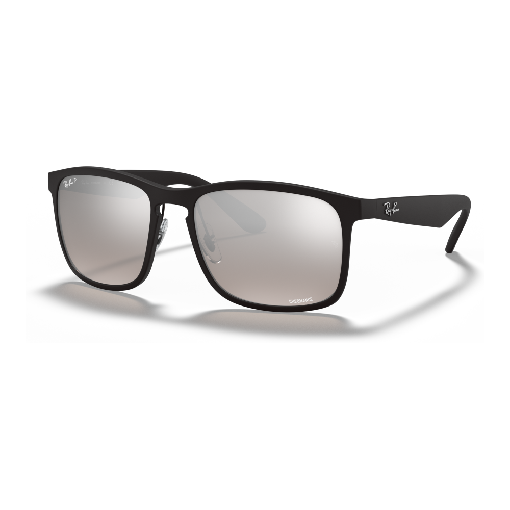 MATTE BLACK | GREY MIRROR SILVER