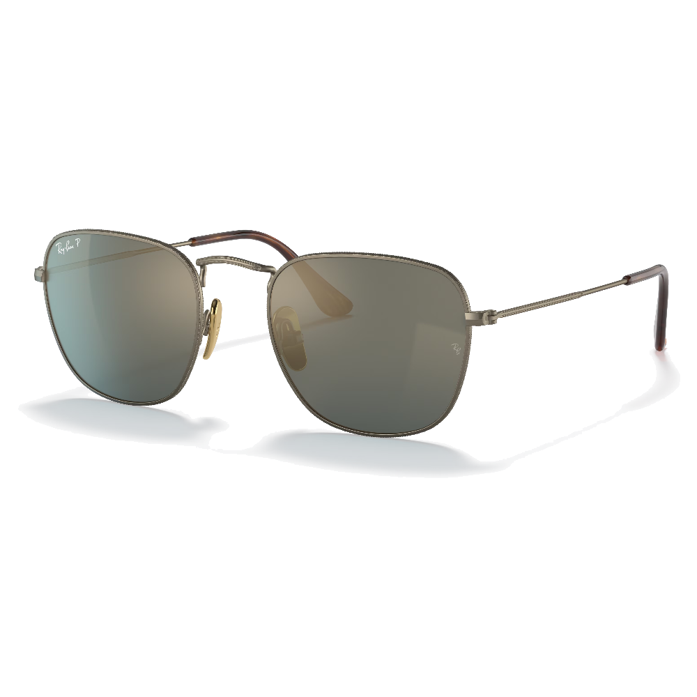 DEMIGLOSS ANTIQUE GOLD / POLARIZED BLUE MIRROR GOLD | POLARIZED BLUE MIRROR GOLD