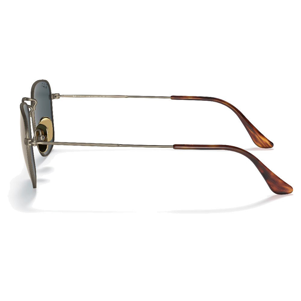 DEMIGLOSS ANTIQUE GOLD / POLARIZED BLUE MIRROR GOLD | POLARIZED BLUE MIRROR GOLD