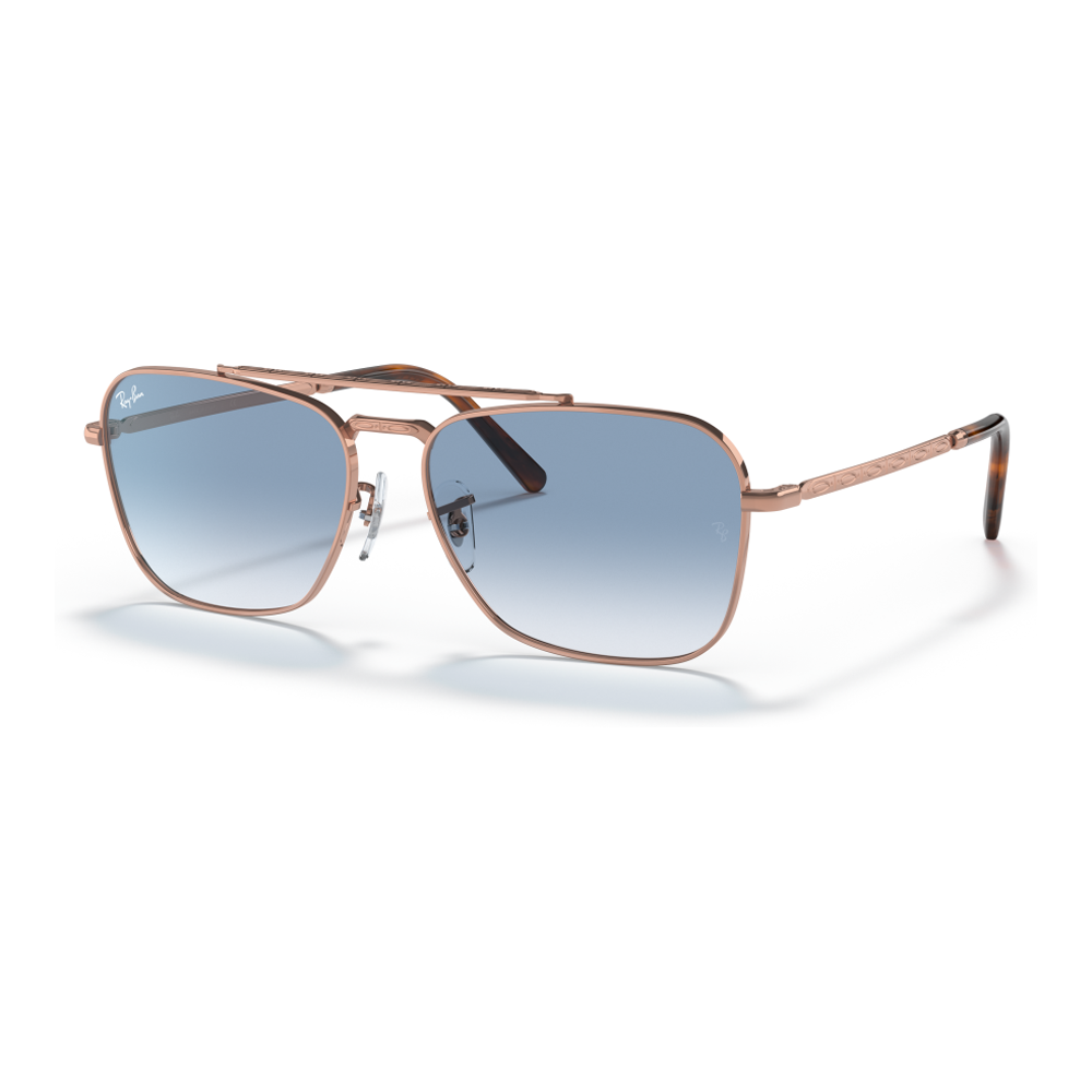 ROSE GOLD | CLEAR GRADIENT BLUE