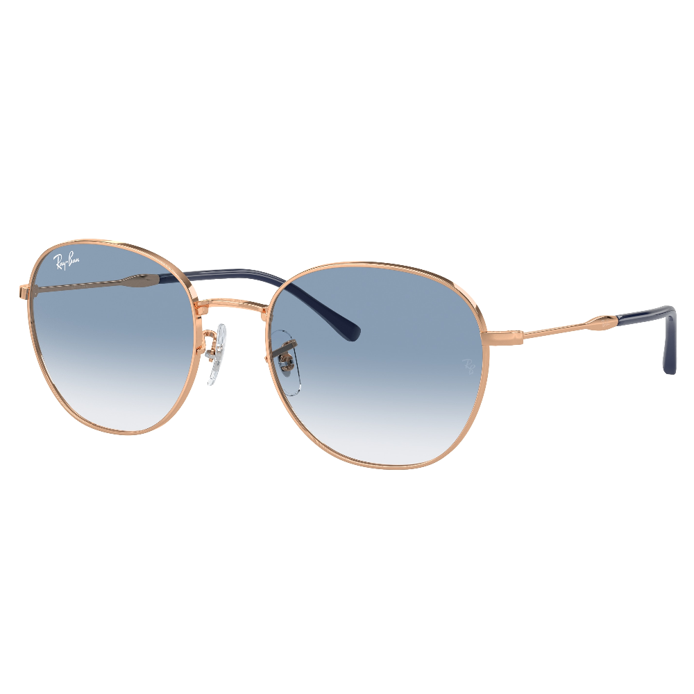 ROSE GOLD | CLEAR GRADIENT BLUE